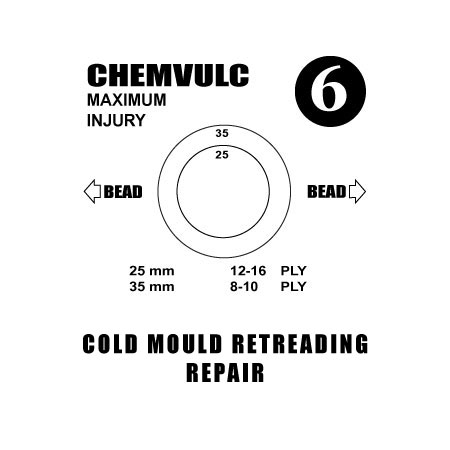 NO. 6 CROSS-PLY COLD MOULD