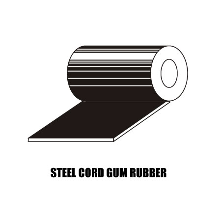 STEEL CORD GUM RUBBER 