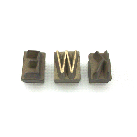 [4175] BRANDING LETTERS 1/2 INCH