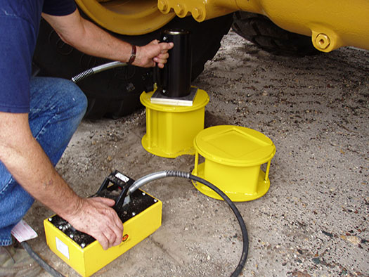 STEEL CRIBBING BLOCK SET - 76MM, 152MM, 229MM