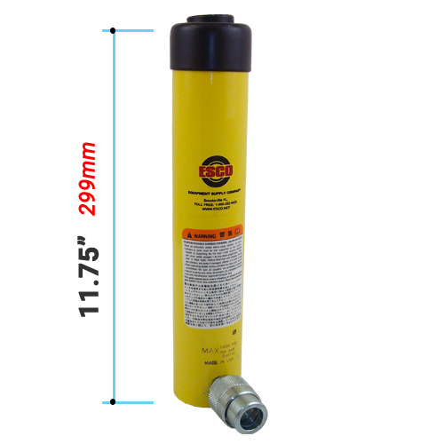 HYDRAULIC RAM 10 TON - 8 INCH STROKE 