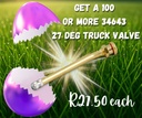34643 TRUCK 27DEG VALVE