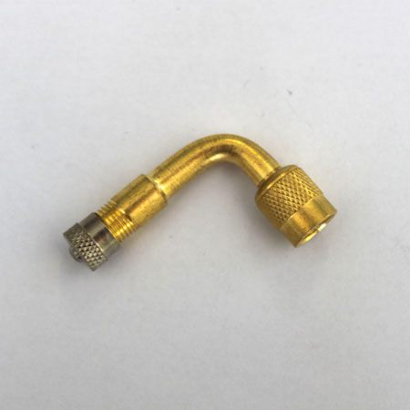 MOTORCYCLE VALVE - 90 DEG BEND