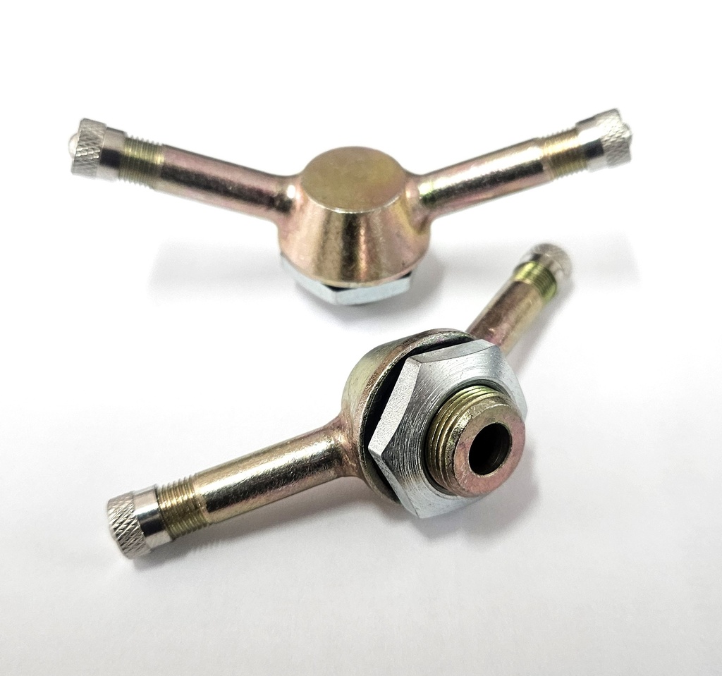 DUAL STEM VALVE - Y-SHAPED