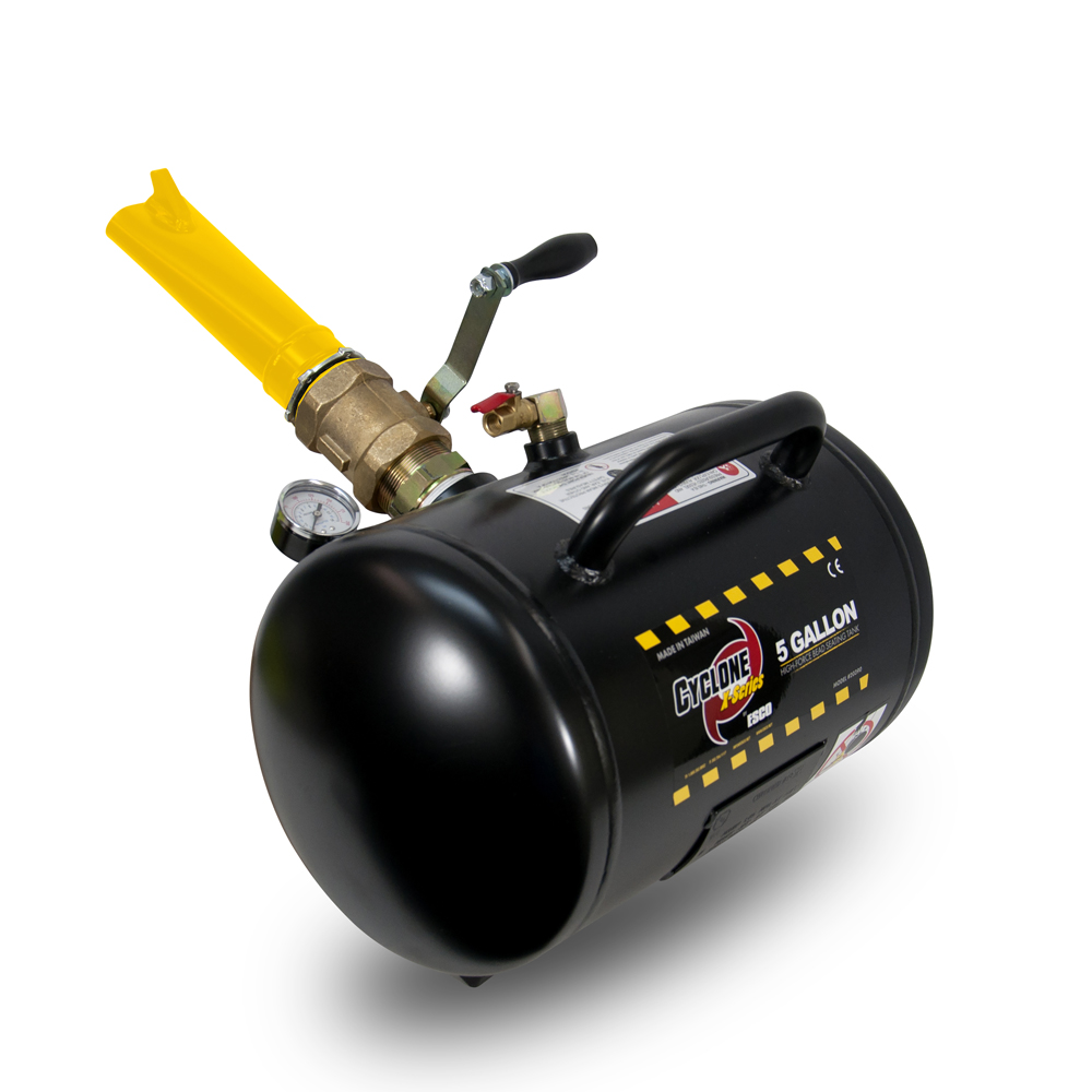 CYCLONE X SERIES BEAD BLASTER - 5 GALLON 