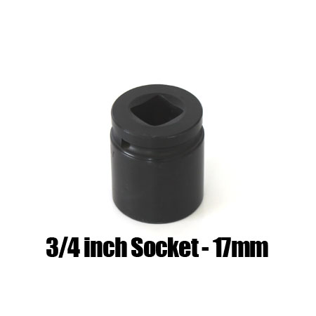 IMPACT SOCKET 3/4 INCH - 17MM