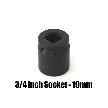 IMPACT SOCKET 3/4 INCH - 19MM