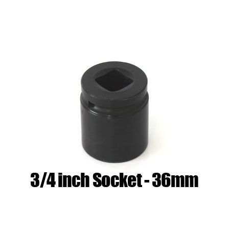 IMPACT SOCKET 3/4 INCH - 36MM
