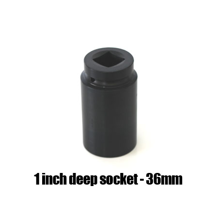 DEEP IMPACT SOCKET 1 INCH - 36MM