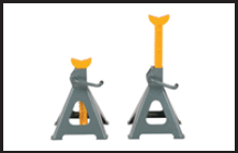 [4153] NETT WINNTEC 12 TON TRESTLE - RACHET TYPE