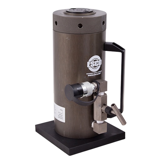 [6753] 50 TON HYDRAULIC JACK W LOCKING COLLAR